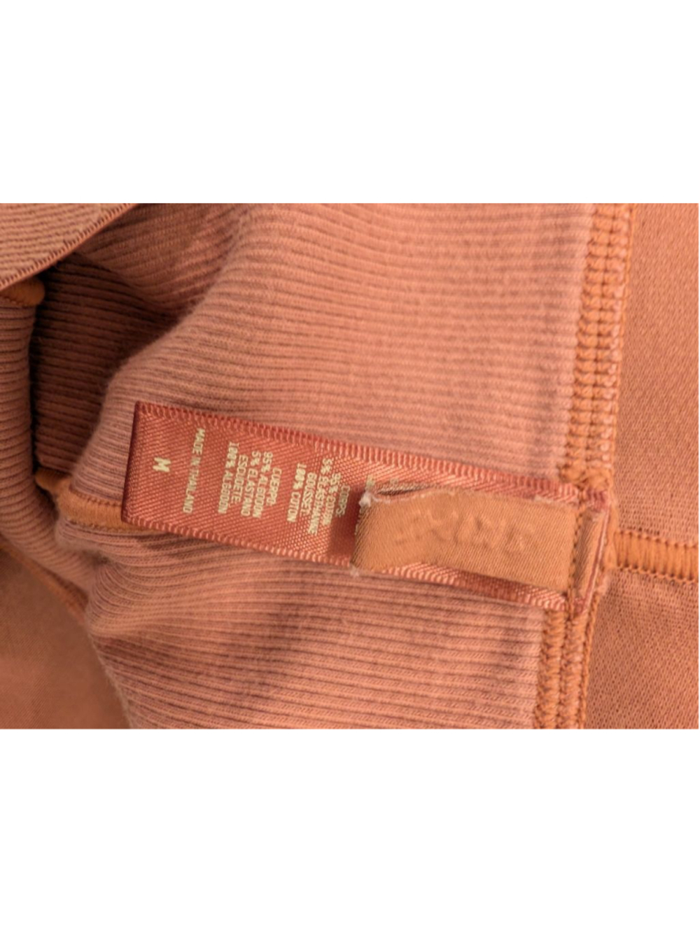 Women's Skims Cotton Rib Thermal Leggings Pink Clay M Comfy Soft Loungewear - Picture 6 of 6
